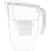 AmazonBasics - Jarra con filtro de agua- de 2-4 L- blanco